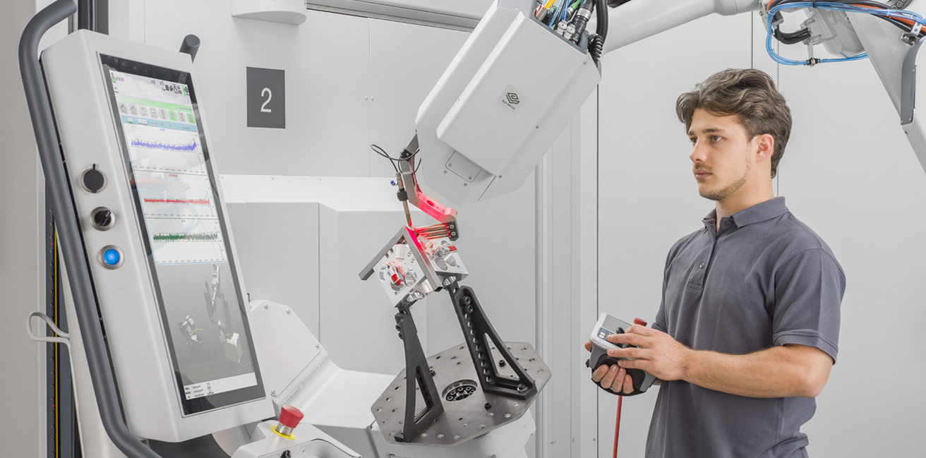 programmation du robot de soudage