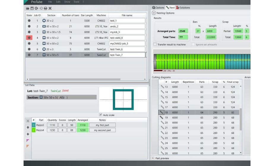 Planificación y monitoreo remoto de los lotes a producir