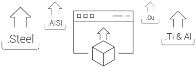 Base de datos de materiales y espesores